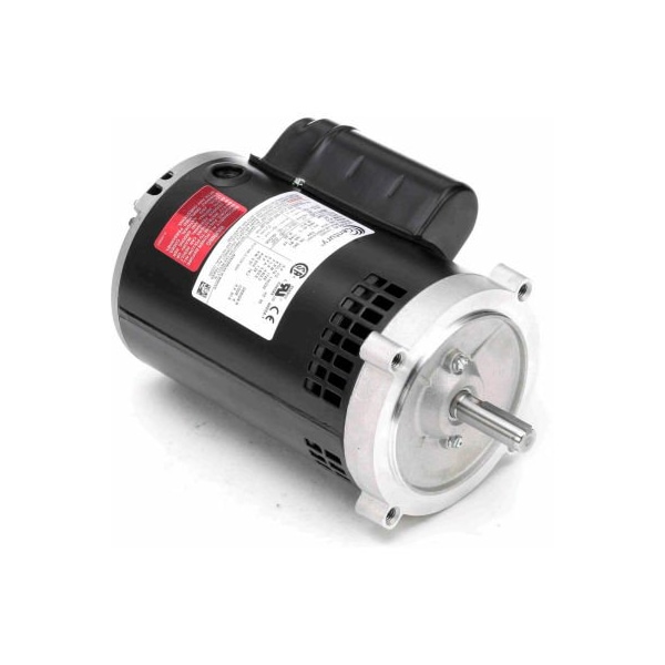 Century General Purpose Single Phase ODP Motor, 1/2 HP, 1725 RPM, 115/230V, ODP